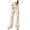 BJUTIR1214-Khaki, variant on BJUTIR Girls Pants Letter Print Casual Wide Leg Pants Loose Fit Comfortable Pants For Teen Youth Children Fashion Regular Fit Navy Trousers Size 12-13 Years