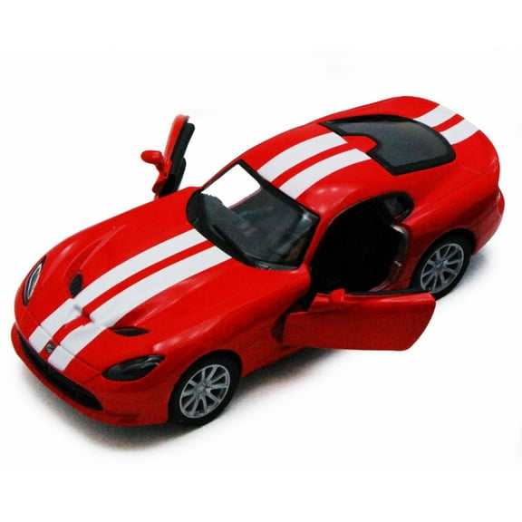 2013 Dodge SRT Viper GTS, Red - Kinsmart 5363DF- 1/36 scale Diecast Model Toy Car (Brand New, but NOT IN BOX)