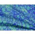 thumbnail image 4 of oneOone Rayon Teal Blue Fabric Batik Sewing Material Print Fabric By The Yard 56 Inch Wide, 4 of 6