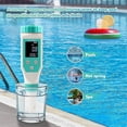 thumbnail image 2 of 2024 7 in 1 PH/Free Chlorine/ORP/EC/TDS/Salt/Temp PH Meter Swimming Pool Salinity Tester IP67 Waterproof, 2 of 5