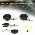 thumbnail image 4 of Car Mini Super Power Loud Dome Audio Speaker Tweeter, Compact Size for 12V DC Car Audio Systems with Nonmagnetic Baskets, 4 of 7