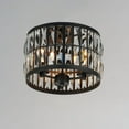 thumbnail image 5 of 21810BCBK Maxim Lighting Madeline - 3 Light Flush Mount, 5 of 5