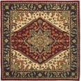 thumbnail image 3 of Safavieh Heritage Square Rug in Red, 3 of 4