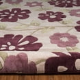 thumbnail image 3 of Linon Trio Flowers Transitional Area Rug, Beige, 1.83 x 2.83 ft., 3 of 3