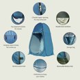 thumbnail image 5 of IFAST Pop-Up Privacy Tent with Metal Stakes, Oxford Cloth, 5 of 7