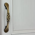 thumbnail image 3 of GlideRite 3 in. Center Classic Braided Cabinet Hardware Pull Handles, Antique Brass, Pack of 10, 3 of 4