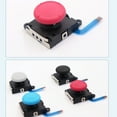 thumbnail image 4 of Xingzhi 10Pcs Analog Joystick with Thumbstick Grips Button Module Left Joycon Controller Kit for Professionals Games Accessory White, 4 of 6
