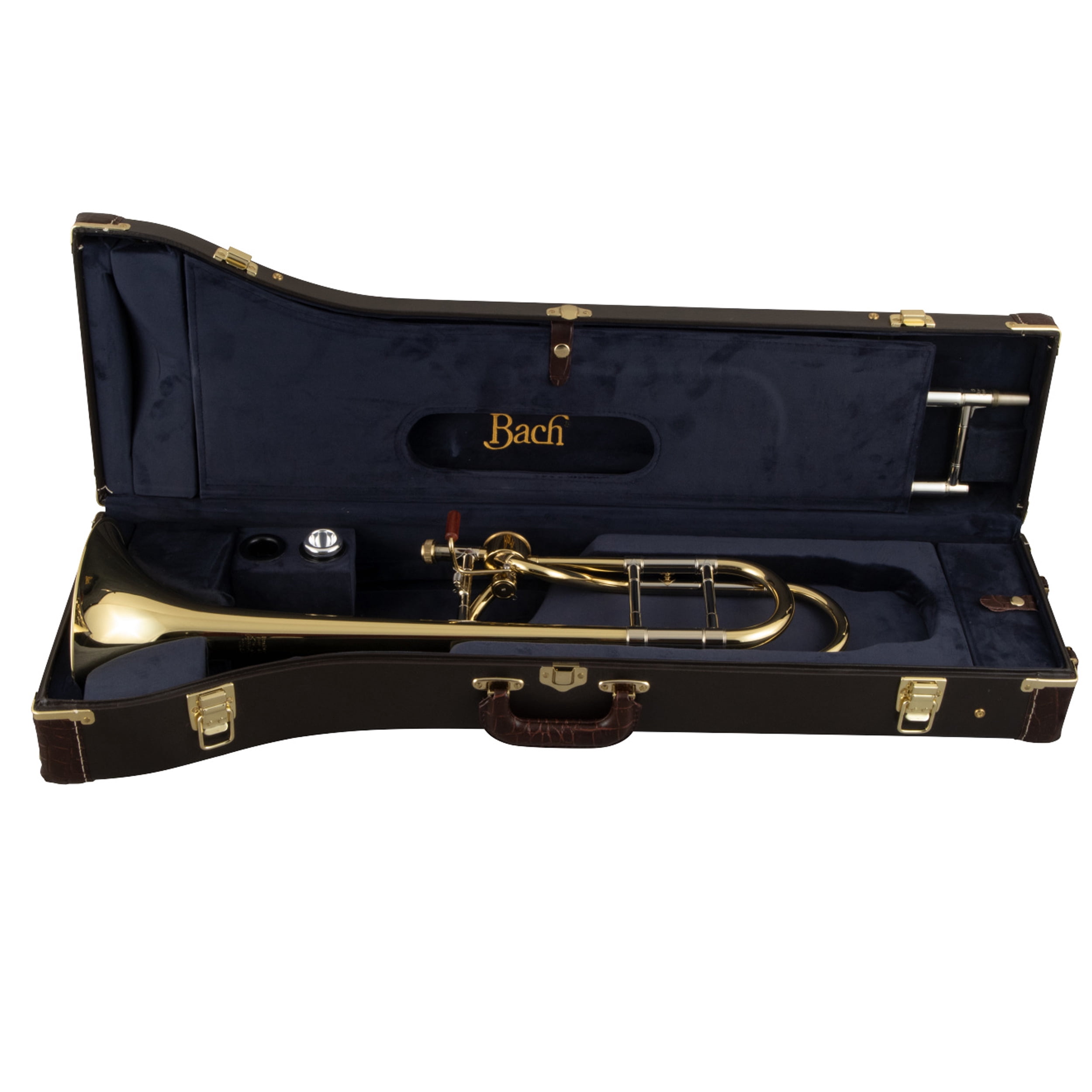 Bach 42A Stradivarius Trombone with Hagmann Valve 42A Yellow Brass Bell Standard Slide