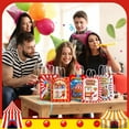 thumbnail image 5 of 48 Pcs Carnival Party Favors Gift Treat Bags Clown Circus Goodie Candy Bags with Paper Handles for Circus Carnival Themed Birthday Party Supplies Decorations, 5 of 14