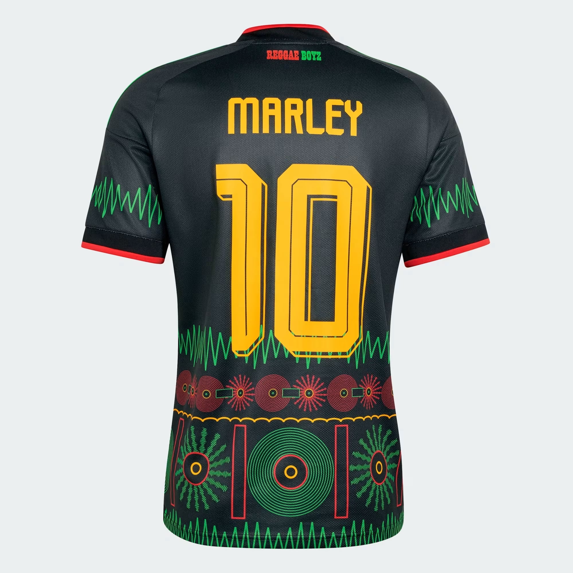 adidas Jamaica 2026 x Bob Marley #10 Away Jersey