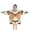 Beige Butterfly Moth, variant on Black Butterfly Pattern Blanket Hoodies for Kids 6-13YR Oversize Wearable Blanket Hoodies for Boys Girls Teens