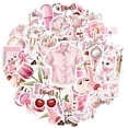 thumbnail image 2 of 35pcs Pastel Stickers Flower Cute Stickers Vintage Stationery Sticker for Laptops Notebooks Suitcases, 2 of 9