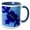 Blue/White, variant on 3drose, Beauty of the Praying Mantis, 11oz Two-tone Red Mug