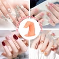 thumbnail image 4 of Modelo de dedo falso de práctica de 5 uds con puntas de uñas para entrenamiento de manicura de mano, 4 of 5