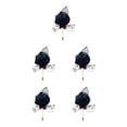 thumbnail image 3 of Transemion Cloth Beautiful Vintage Corsage Weddings And Romantic Events Wedding Brooch For Men And Woman black 5Set, 3 of 6