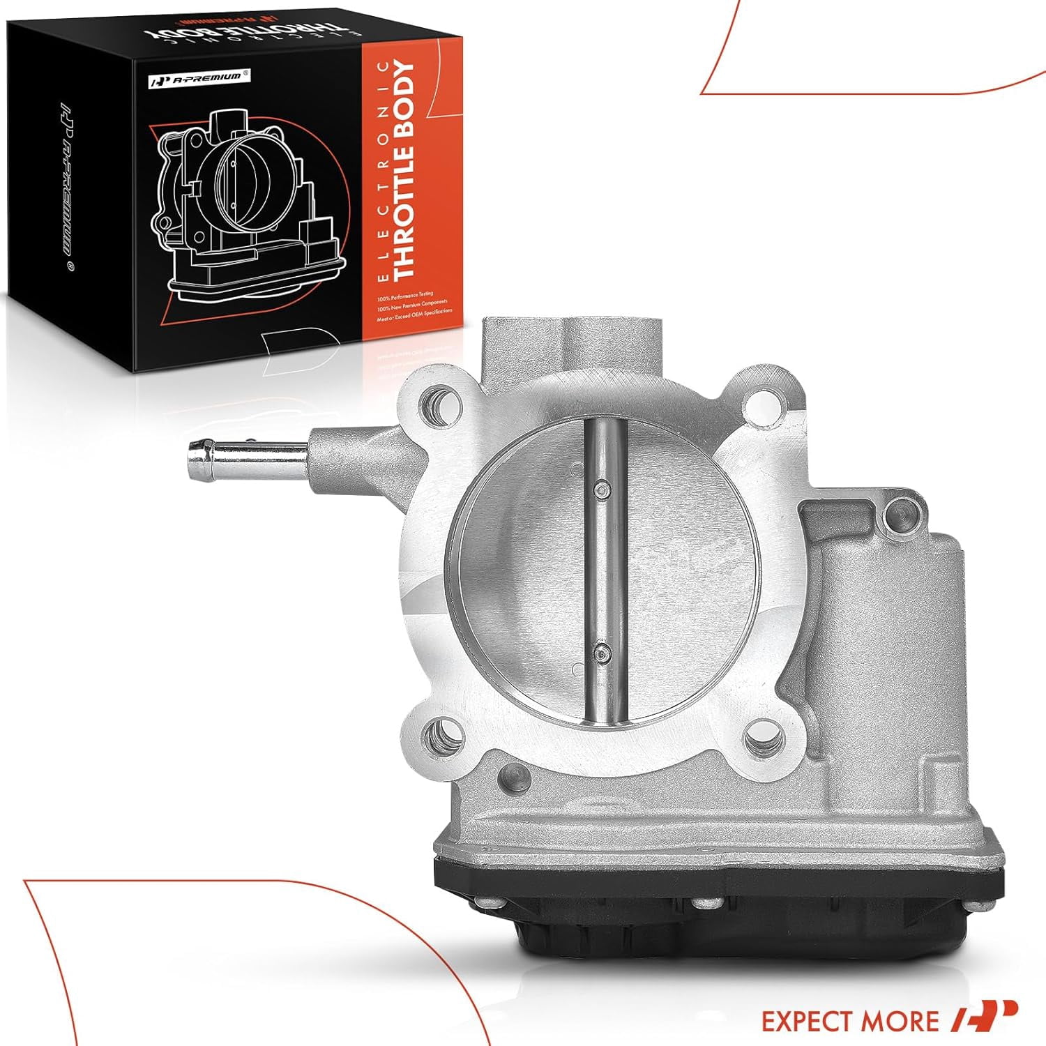 A-Premium Throttle Body Assembly with Sensor Compatible with Scion tC 2011-2016 Toyota Camry 2010-2017 Highlander/RAV4 2009-2018 Sienna 2011-2013 2.5L 2.7L