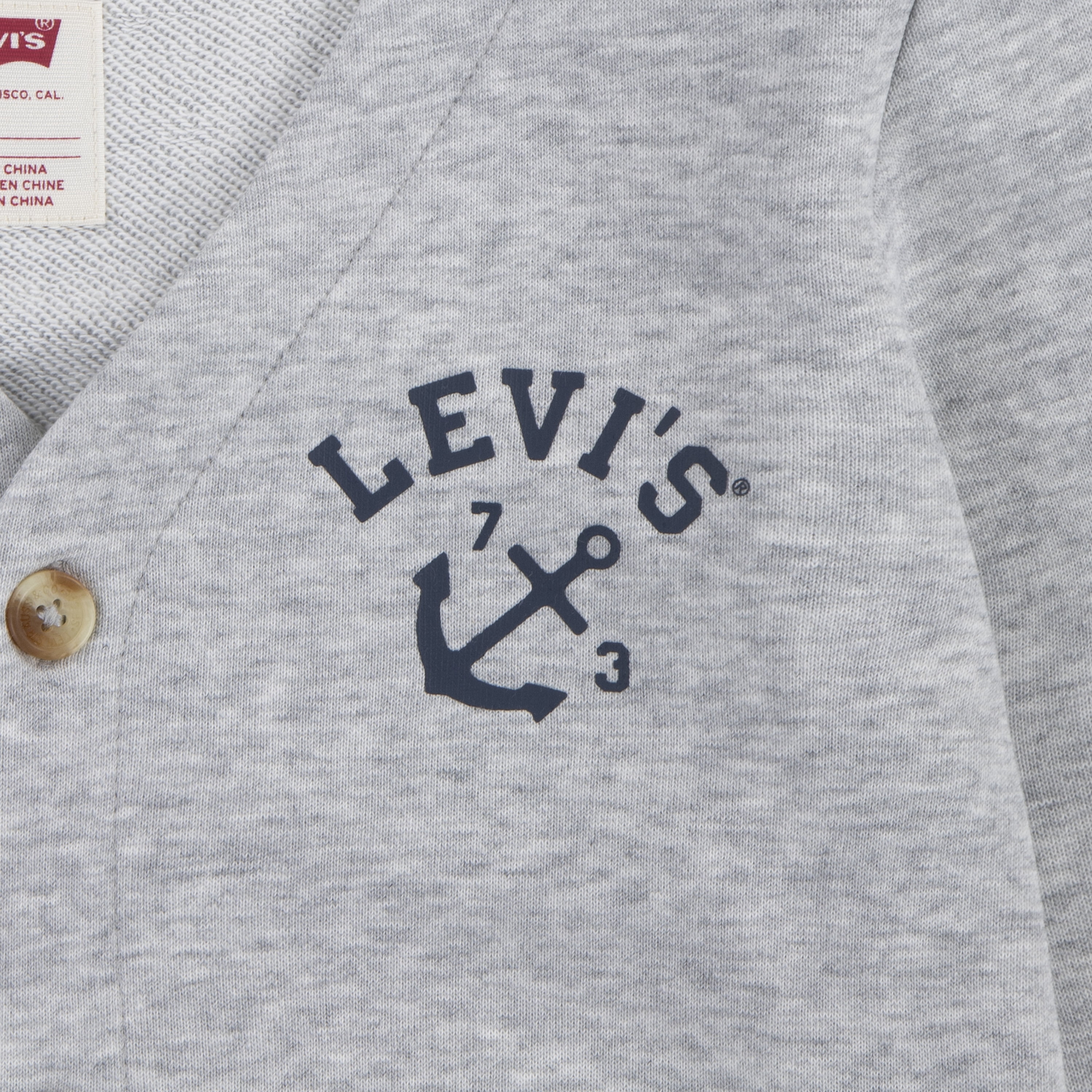 Levi's Toddler Boys 3pc Cardigan Tee & Pant Set, Sizes 4-7