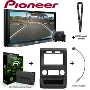 Pioneer AVH-4201NEX 7" Multimedia Receiver, iDatalink KIT-FTR1 Adapter for select Ford pickups, ADS-MRR and BAA22