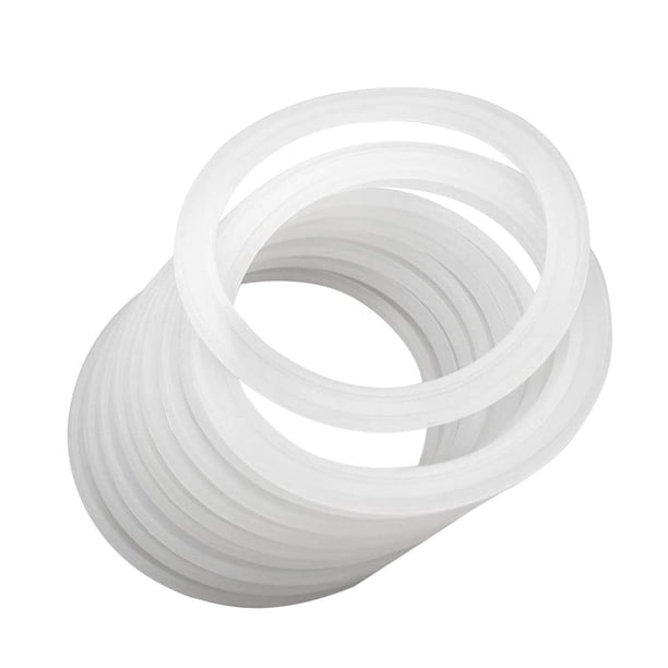 Toystoory Sello de tarro O-ring Herramienta de sellado de tapa de lata Anillo de sello en forma de O de silicona flexible con ranura, 86 mm, 12 piezas Type3 NO3 Toystoory HA000586-03B