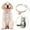 Rose Gold, variant on Pet Collars Product Title Three Rhinestone Dog Necklace with Footprint Design Adjustable Sizes for Boy and Girl Dogs Suitable for Small Medium and Large