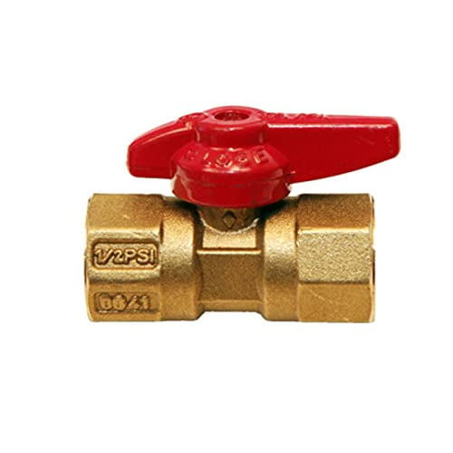 PROFLO PF9280C 3/8"" Lever Handle Gas Ball Valve - N/A