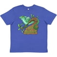 thumbnail image 3 of Inktastic Save the Rainforest with Basilisk Lizard on a Tree Youth T-Shirt, 3 of 5