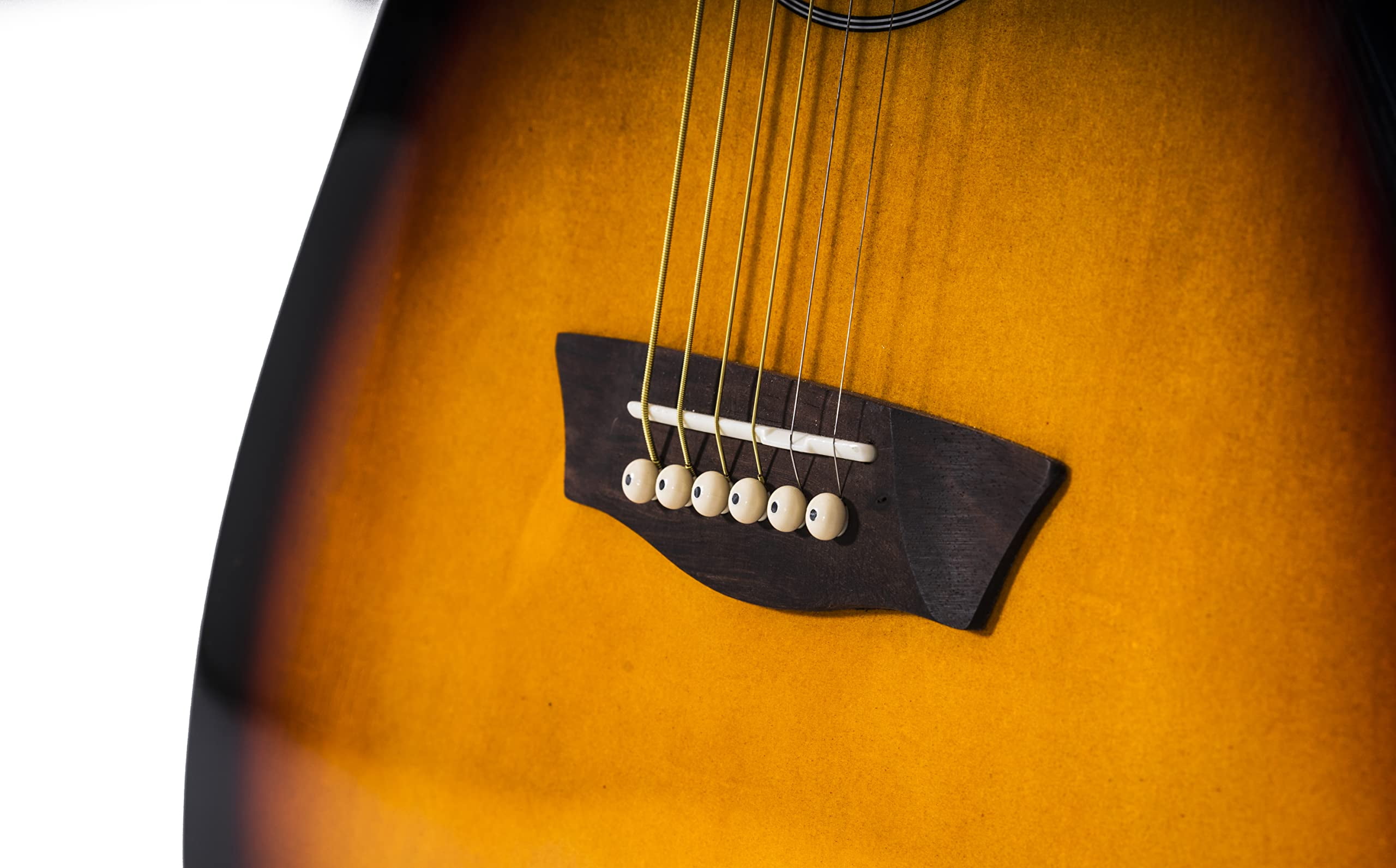 Washburn WA90CE Dreadnought Acoustic-Electric Guitar, Vintage Tobacco Sunburst, Okoume Neck & Black Walnut Fingerboard