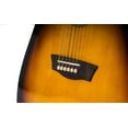 thumbnail image 6 of Washburn Vintage Series 6 String Acoustic-Electric Guitar, Right, Tobacco Sunburst (WA90CEVSB), 6 of 9