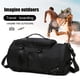 thumbnail image 5 of Bolsas Camping Fitness Compartimento Tela Oxford Transpirable para Senderismo Natación, 5 of 8