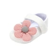 thumbnail image 6 of HOTWINTER Baby First Walkers Clothing Kids Infant Newborn Soft Sole Crib Shoes Flower Cotton Prewalker Shoes, 6 of 7