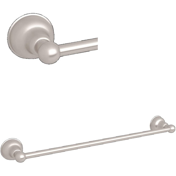 Rohl CIS1/30STN Arcana 30" Towel Bar - Nickel
