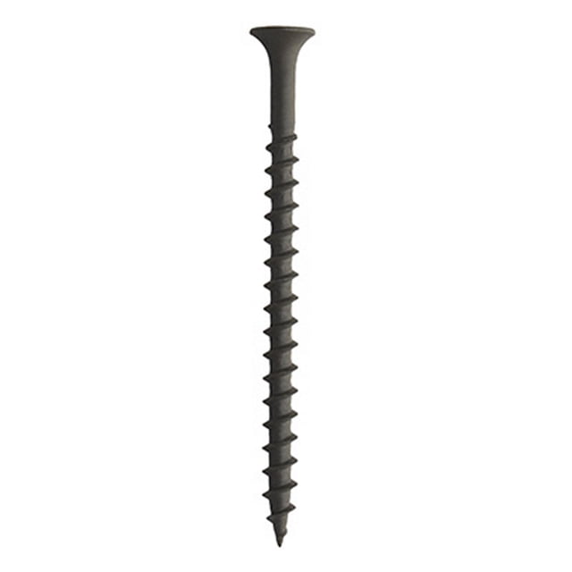 bolsa de 100 tornillos para tablaroca de 2 1/2 pulgadas negro