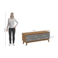 thumbnail image 4 of Mueble TV 55" Kappesberg 136cm con 3 Puertas Canela/Gris, 4 of 10