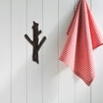 thumbnail image 4 of WASHWEPE Gancho De Hierro Para Pared Vintage Color Café Con Resistente Para Colgar Abrigos, 4 of 8