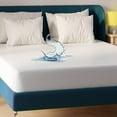 thumbnail image 1 of AMERTEERNiagara Sleep Solution Queen Waterproof Mattress Pad Protector Cover Deep Pocket 60x80 Breathable Bed Pillow, 1 of 5