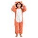 thumbnail image 2 of Mono de manga larga con capucha para niñas, pijama informal de invierno cálido, ropa de dormir para mujer, pantalones de terciopelo ártico de doble cara, 2 of 6