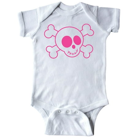 

Inktastic pink skull Gift Baby Girl Bodysuit
