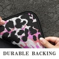 thumbnail image 6 of Pink Leopard Pattern Door Rugs,Washable Non Slip Door Mats Indoor,Decorative Door Mats,Entry Mat Indoor for Entrance,Bedroom,Kitchen,Bathroom,30"x17", 6 of 6