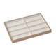 thumbnail image 5 of Caja de almacenamiento de gafas de de la bandeja de la bandeja de vigilancia de relojes 8 cuadrículas con cajas de gafas de de tapa transpare, 5 of 9