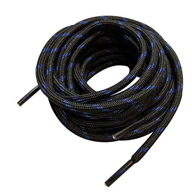 black boots with shoelaces