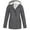 Gray, variant on Women's Mid-Length Parka Winter Outerwear Jacket Soft Fleece Warm Snow Coat for Hiking, Camping, Trekking and General Outdoor Activities, Gray, L