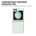 thumbnail image 2 of Allytechgroup Clear Samsung Galaxy Z Flip5 Case, Slim Fit Shockproof Ultimate Protection Hard PC Cover for Women Men, 2 of 5