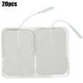 thumbnail image 2 of 20 Pcs Tampons d'Électrode de Thérapie Physique 6x9cm Non-Tissés 2.0 Trous Patchs de Récupération Post-Partum en Silicone, 2 of 14