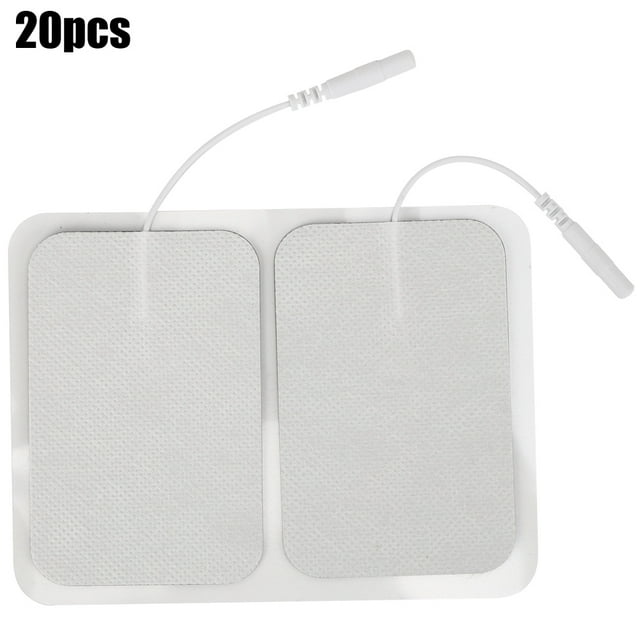 20Pcs Physical Therapy Electrode Pads, 6x9cm Lectrode Patches, Nonwovens Finess Exercise Sport Gym For Home