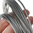 thumbnail image 5 of lanema 10 Meters Soft Steel Wire Rope for Outdoor Gardening Tools Deck Railing Handrail Safety System Strong Load-Bearing, 5 of 16