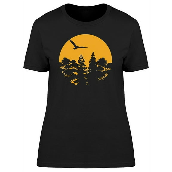 Forest Journey Eagle T-Shirt Women -Image by Shutterstock, Female XX-Large