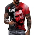 thumbnail image 1 of Camiseta con estampado 3D de Hero Che Guevara para hombre, camisa de manga corta con cuello redondo, ropa de calle de gran tamaño Harajuku, Tops para niños, 1 of 4