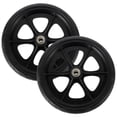 thumbnail image 1 of 2 Pcs Roues de Fauteuil Roulant Remplacement Roues avant Roulements avant de Fauteuil Roulant, 1 of 1