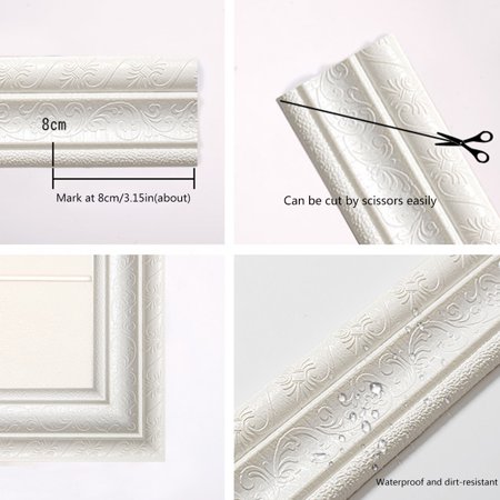 Wallpaper Border Peel And Stick Wall Border Waterproof Wall Border Self Adhesive Mirror Borders Wall Decor For Kitchen Bathroom Walmart Canada