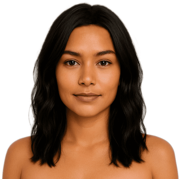 Studio Salon© Short Wavy Black Bob Wig